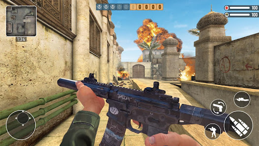 Captura de Pantalla 1 Counter Terrorist Strike Game android