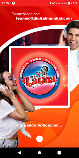 Android application Radio 3 Latina screenshort