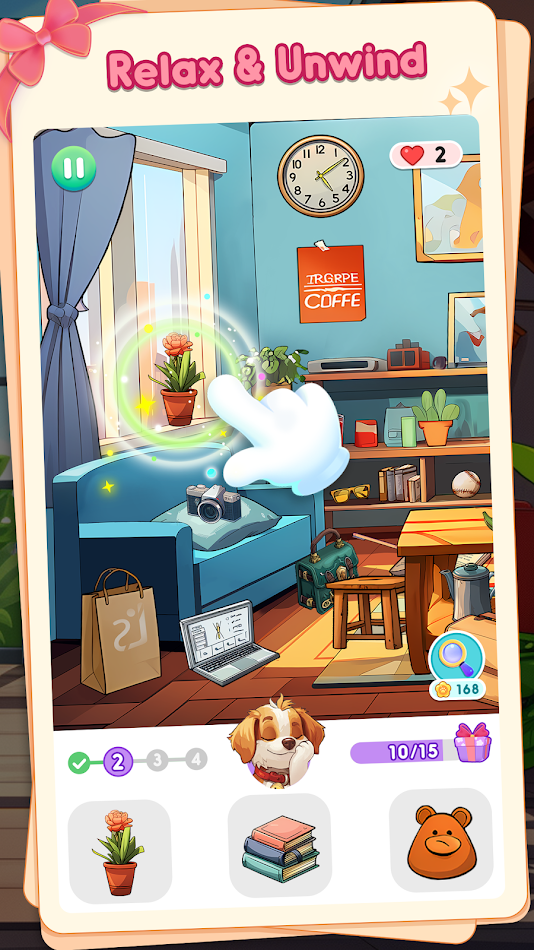 #4. Find Hidden Objects: Tidy up (Android) 由: Dragon Candy mobile