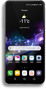Echo Theme for LG V30 & LG G6 Captura de pantalla