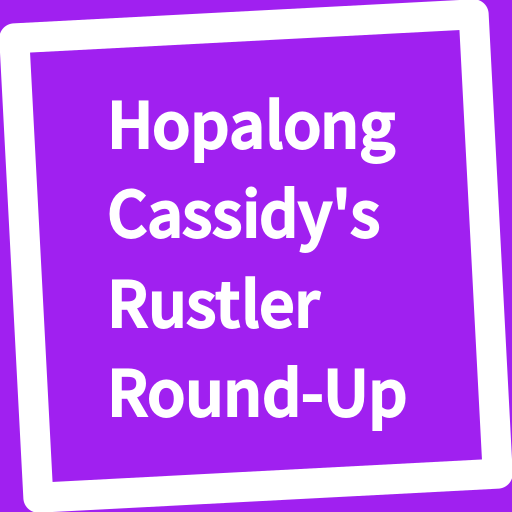 Book, Hopalong Cassidys... logo