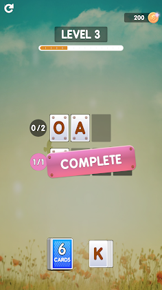 Words Solitaire - Screenshot 1