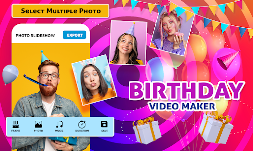 Birthday Photo Video Maker