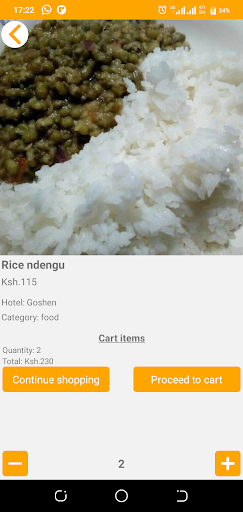 Chafua App Screen 2
