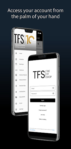 Android application The Fit Shop screenshort
