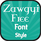 Zawgyi Free Font Style icon