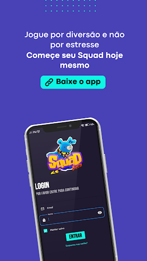 Android application Squad screenshort