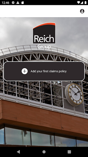 Reich Group Claims App Screen 2