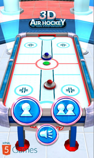 Air hockey 3D Screen 2