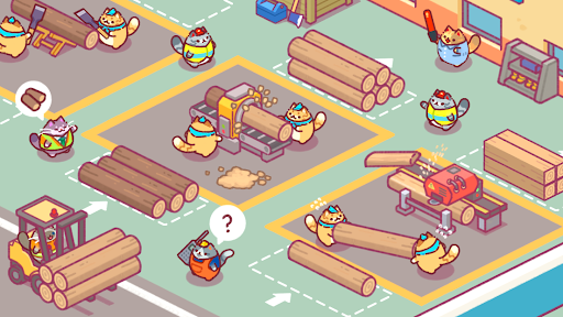 Lumbercat: Cute Idle Tycoon - Simulation - games