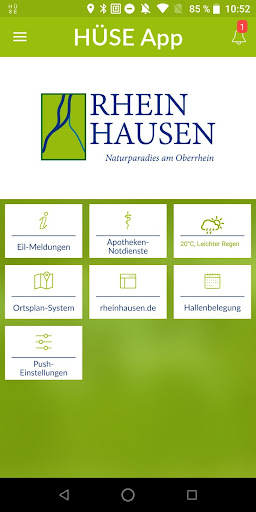 Android application HÜSE screenshort