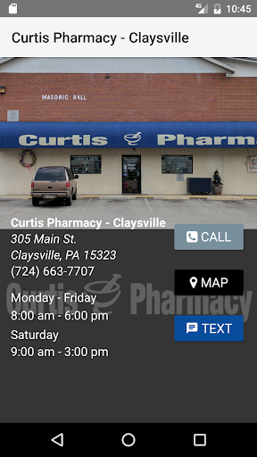 Curtis Pharmacy Screen 2