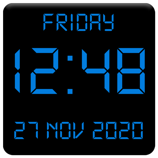 Reloj digital para pantalla de celular hotsell