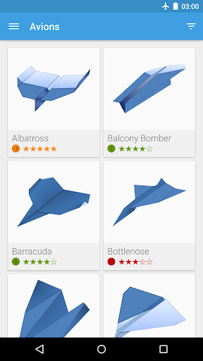 Aperçu de l'application