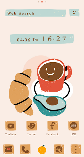 Android application Power Breakfast Theme +HOME screenshort