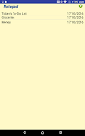 screenshot of Notepad