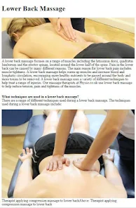 5 Massage Techniques to Ease Back Pain