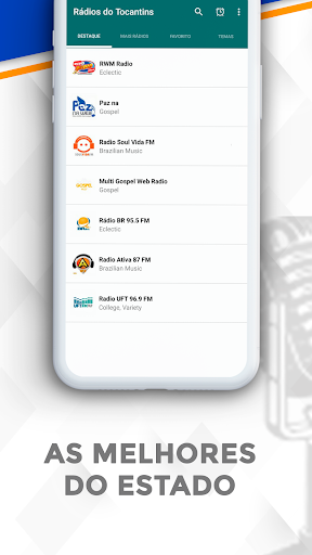Radio de Tocantins (AM/FM/WEB) Screen 3
