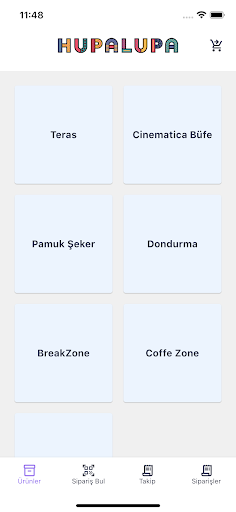 Android application Hupalupa Staff screenshort