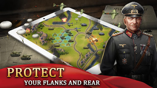 Captura de Pantalla 7 WW2: World War 2 Strategy & Ta android