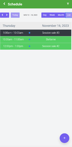 Beauty Salon Management System Screen 2
