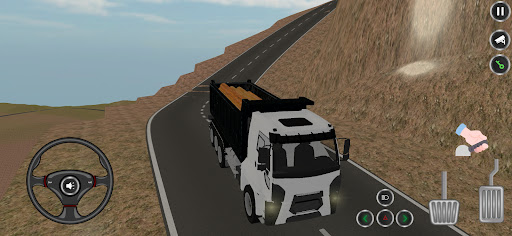Realistic Dump Truck Simulator screenshot 7