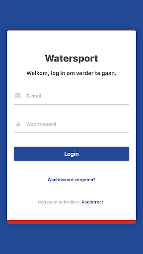 Android application Watersport screenshort