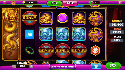 House of Slots 0.01 APK + Mod (Unlimited money) untuk android