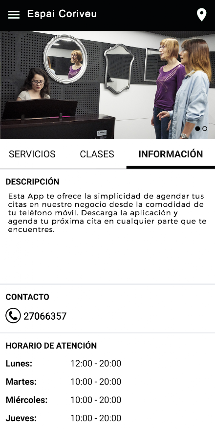 Espai Coriveu Screen 1