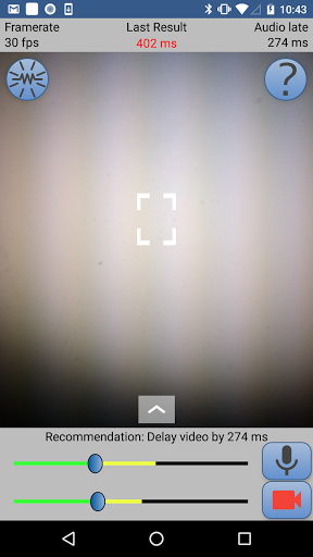 Android application AV Sync screenshort