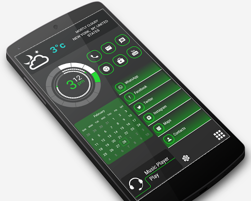 Screenshot of Elegant Launcher Pro 2