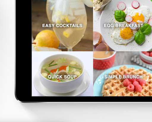 Screenshot of Japanese food recipes