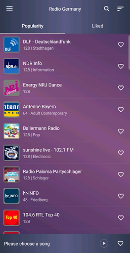 Radio Germany - Deutschland FM Screen 2