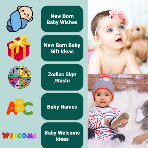 New Born Baby Wishes Greetings Screen 2