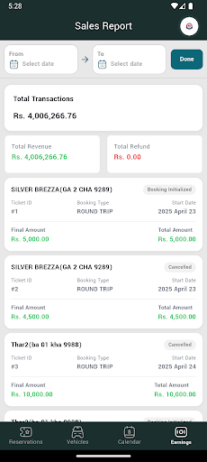 RoamNepal Operator ekran görüntüsü