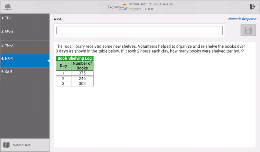 ExamView Student Tablet
