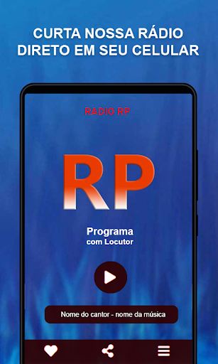 Android application Rádio RP screenshort