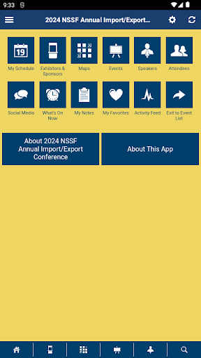 NSSF Events Screen 2