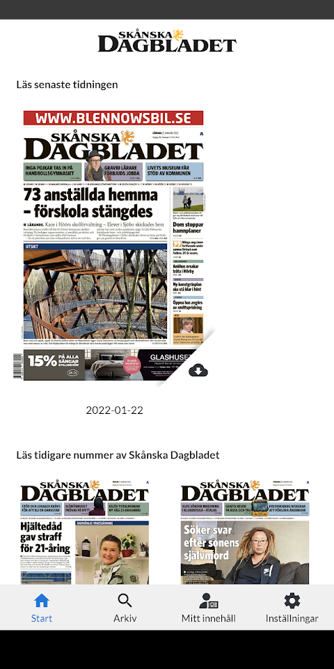 Skånskan e-tidningのおすすめ画像1