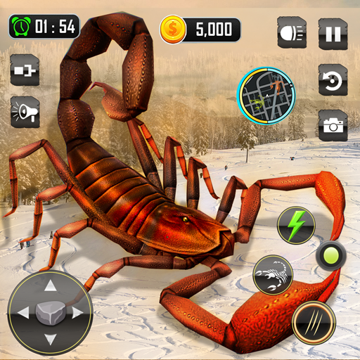 Wild Scorpion Life Simulator logo