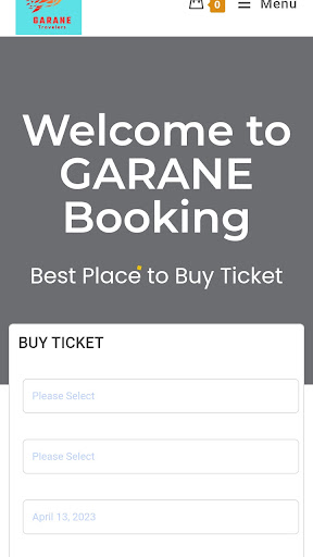 GARANE Screen 2