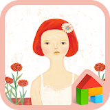 Red-haired girl dodol Theme icon