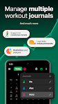screenshot of Workout Tracker - GymKeeper