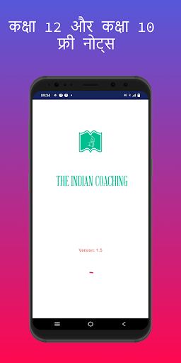 Android application The Indian Coaching screenshort