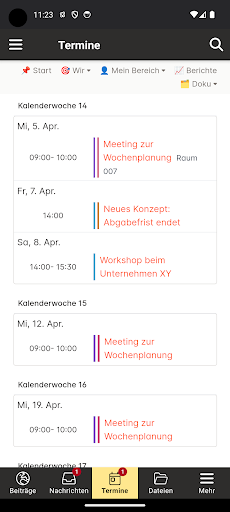 StartupVerband Screen 3