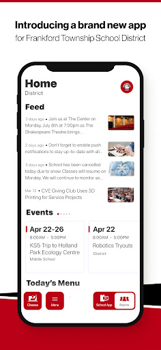 Android application Frankford School, NJ screenshort