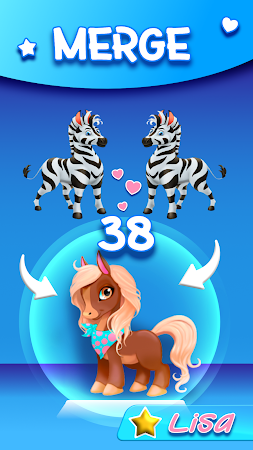 Game screenshot Merge Animals Zoo: Safari Park hack