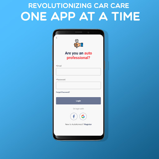 Android application Auto Konnect screenshort