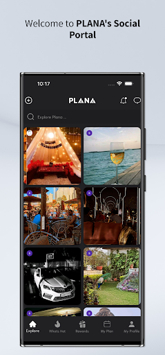 Android application PLANA screenshort