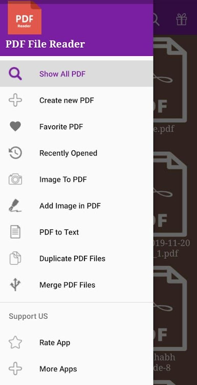 PDF File Reader - 1.42 - (Android)